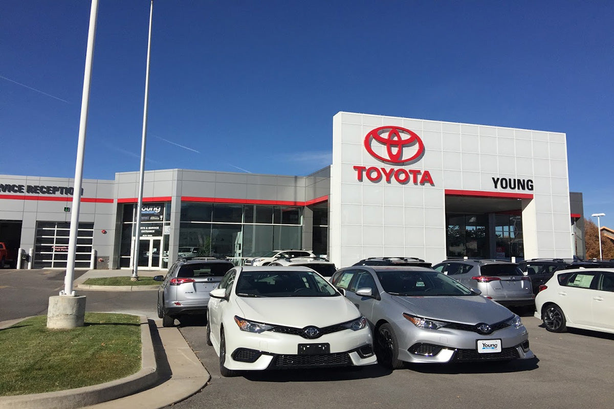 <p><a href="https://www.youngtoyota.com/" target="_blank"><strong>Young Toyota<br/></strong></a>1945 N Main, Logan, UT 84341</p>