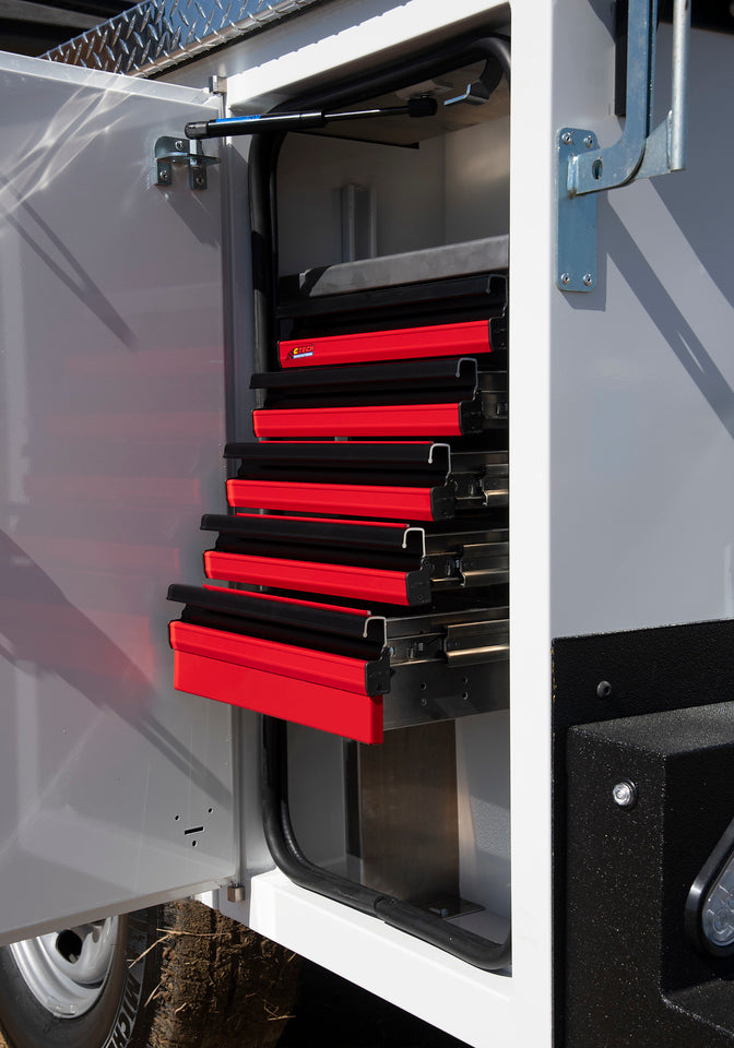 <p>STORAGE COMPARTMENT <br/>OF CM SERVICE BODY</p>