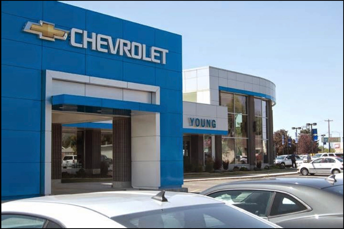 <p><a href="https://www.youngchev.com/" title="https://www.youngchev.com/"><strong>Young Chevrolet</strong></a><strong><br/></strong>645 N Main, Layton, UT 84041</p>