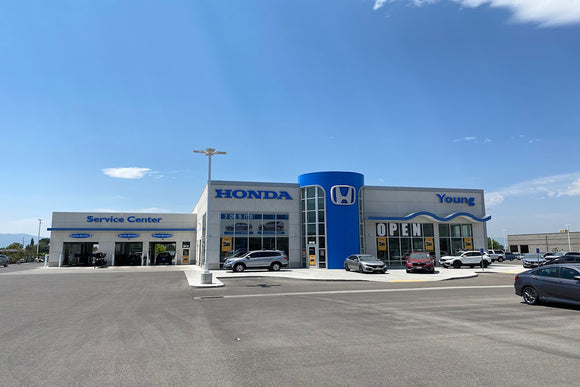 <p><a href="https://www.younghonda.com/" target="_blank"><strong>Young Honda<br/></strong></a>1855 N Main, Logan, UT 84341</p>