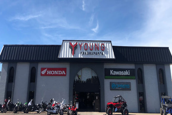 <p><strong>Young Powersports Ogden<br/></strong>3745 S 250 W, Ogden, UT <br/>84405</p>